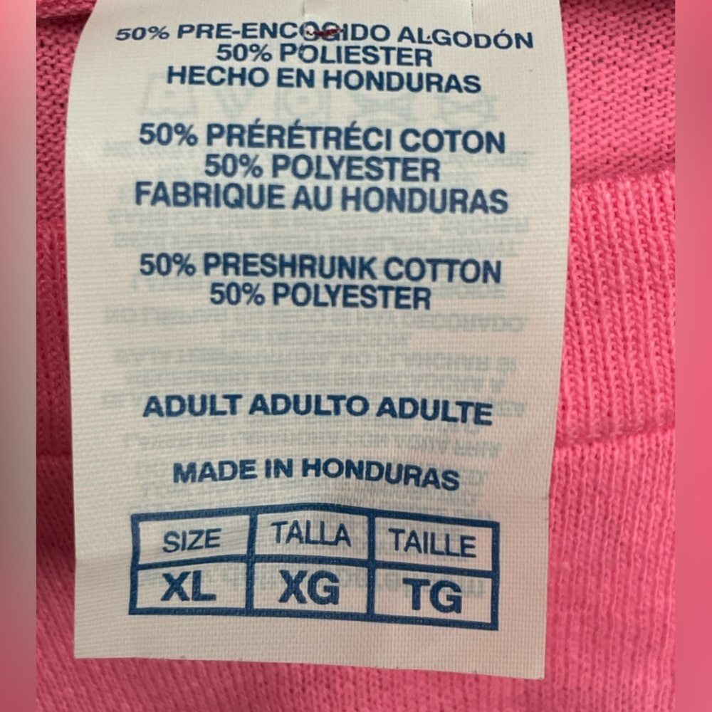 Wicked Smaht Boston Tee In Hot Pink Xl Unisex Nwt — image 6 of 6